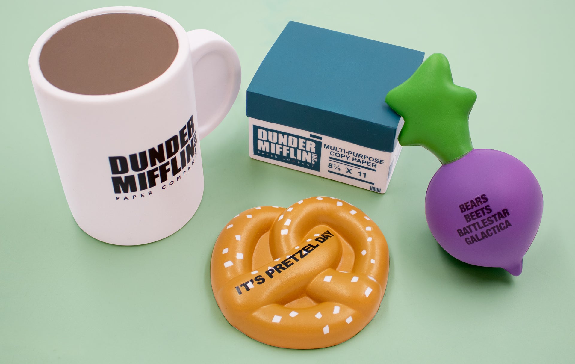 mysterious items of the winter office box