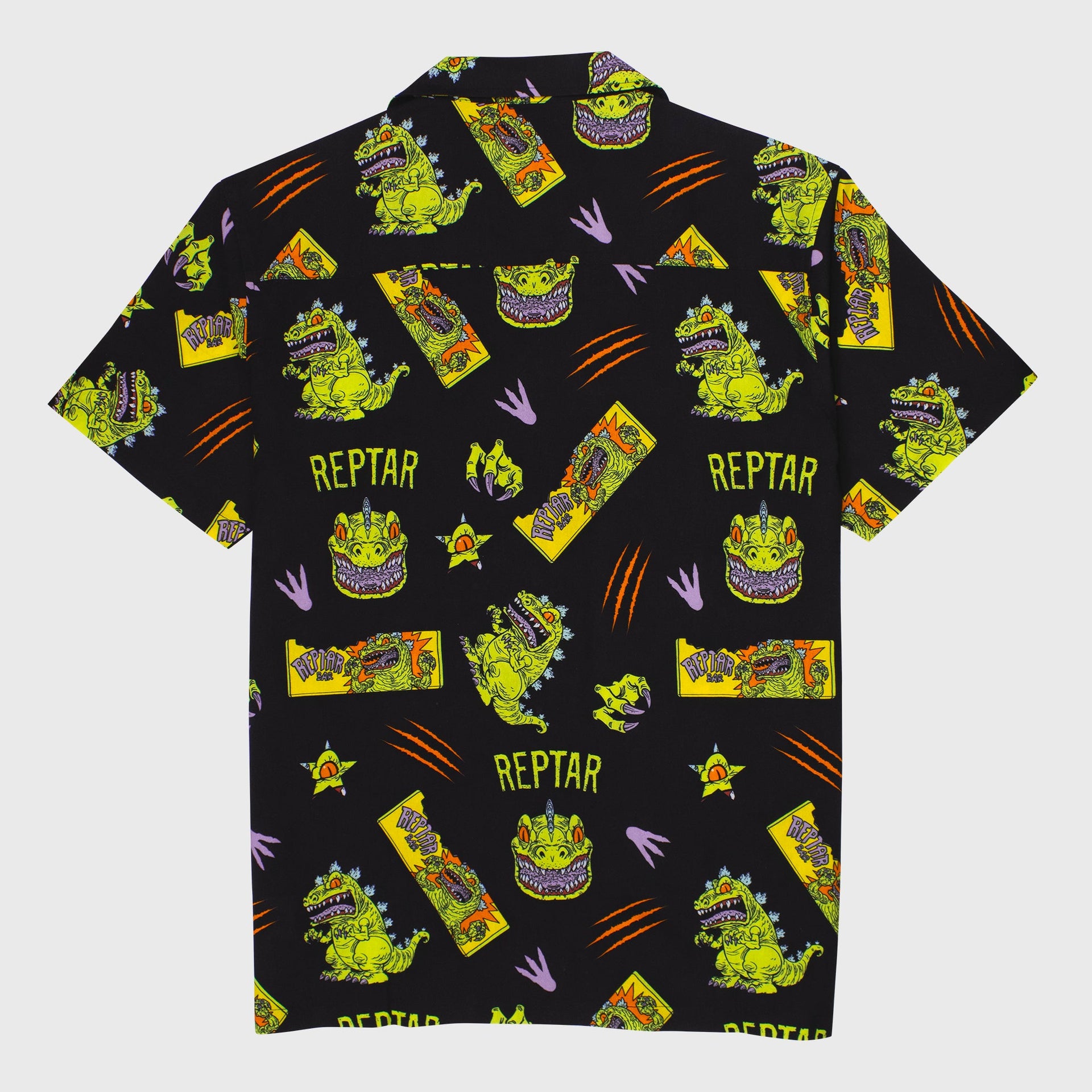 james groman reptar woven shirt back