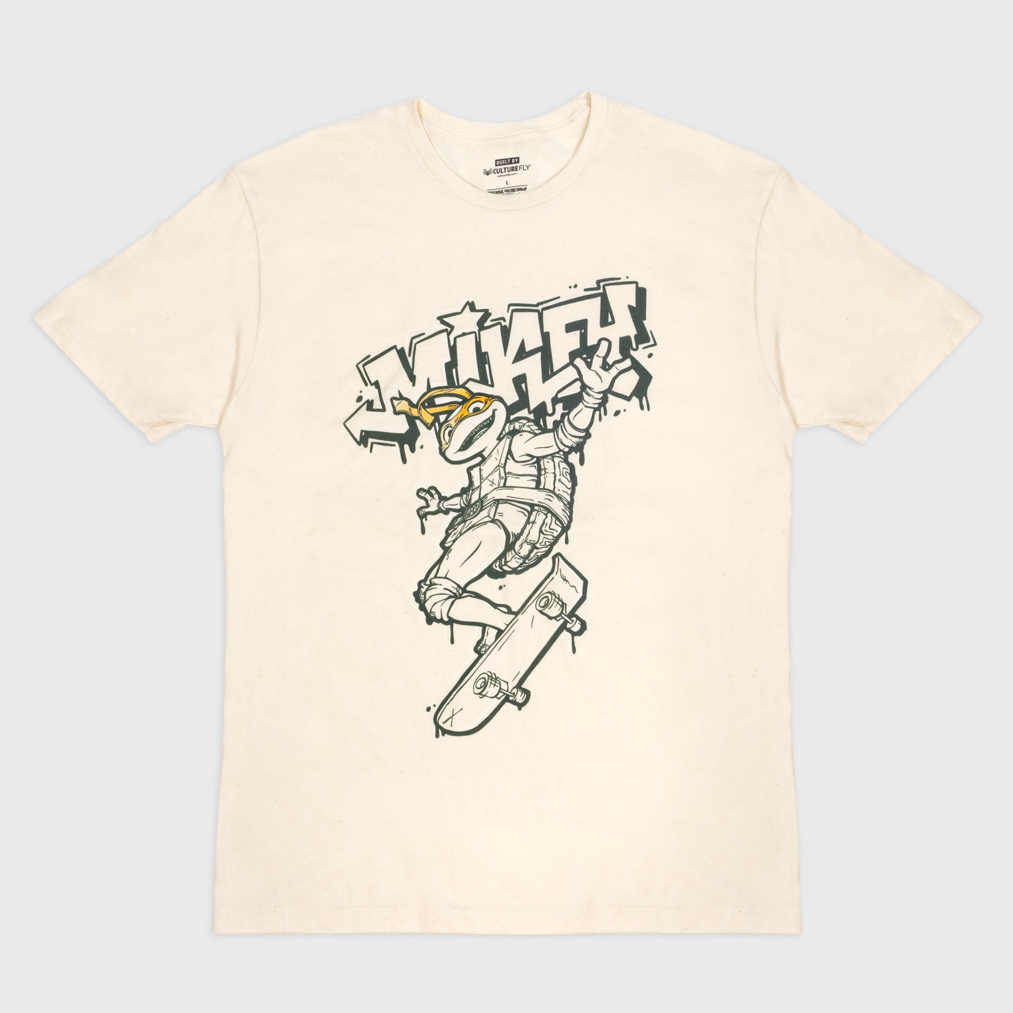 teenage mutant ninja turtles mikey skateboard tee