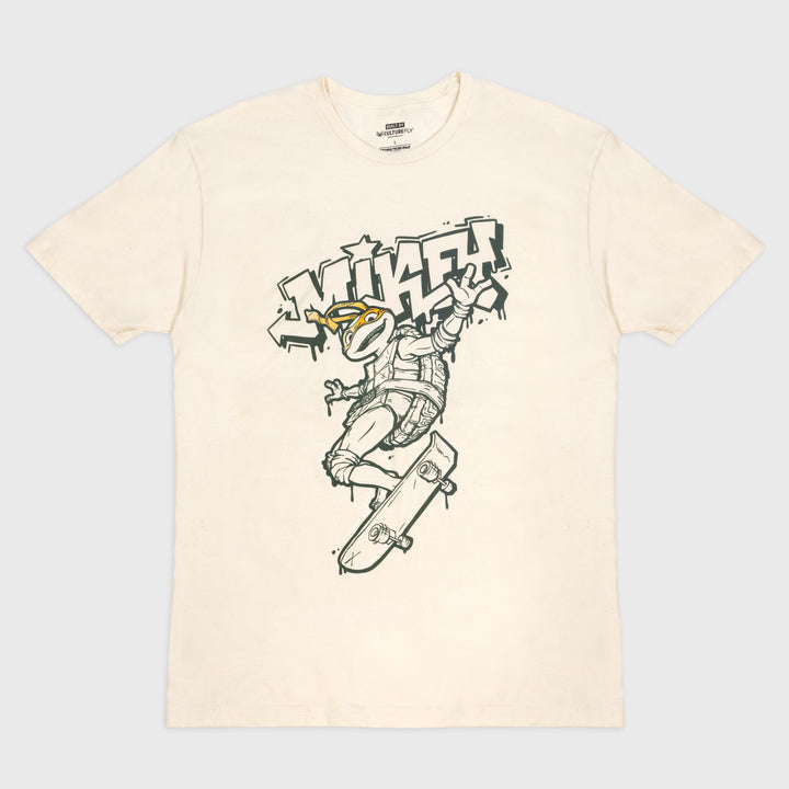 teenage mutant ninja turtles mikey skateboard tee