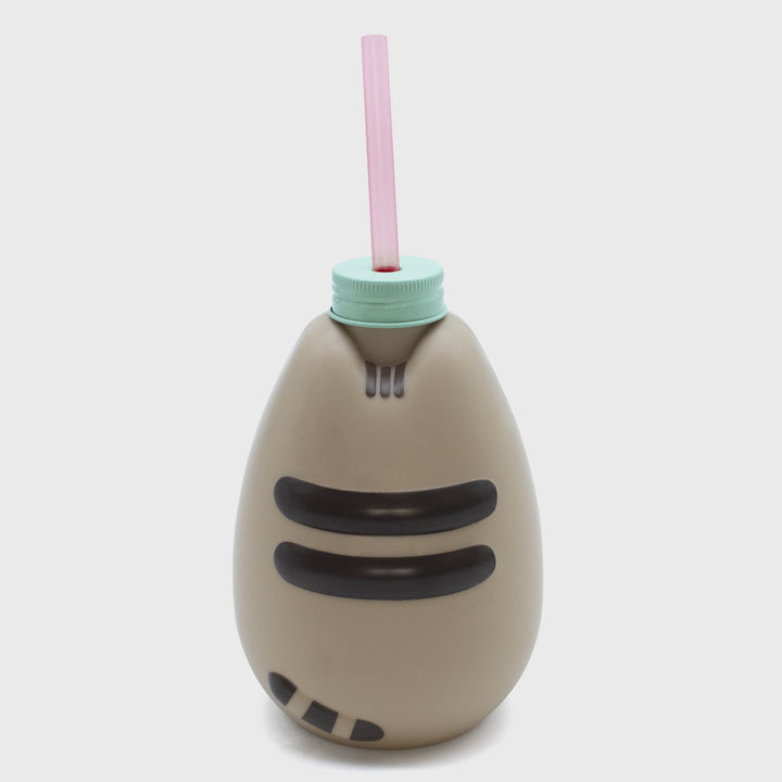 pusheen tumbler back view.