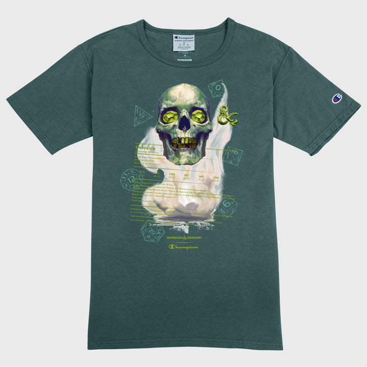 demilich d&d tshirt dungeons and dragons