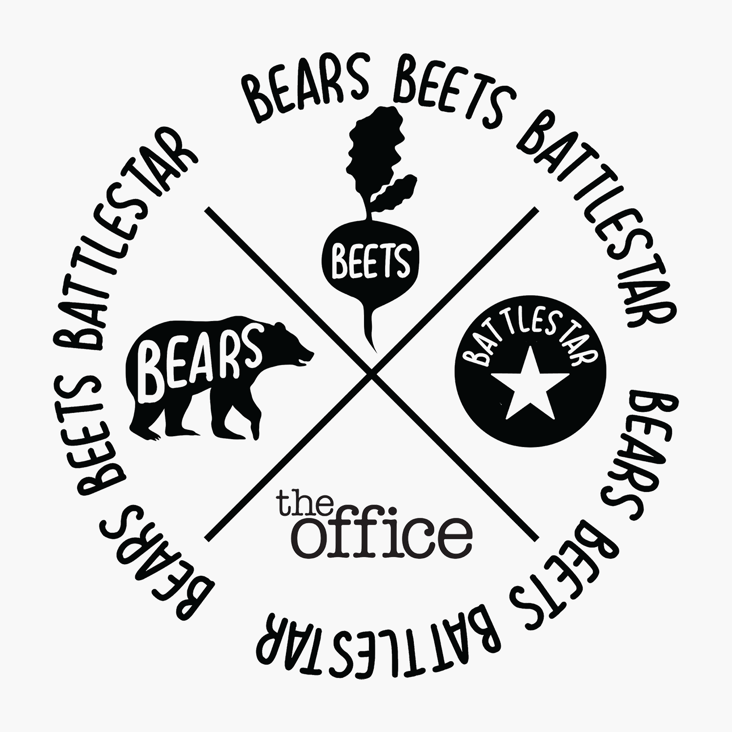 The Office - Bears, Beets, Battlestar Women's Tee