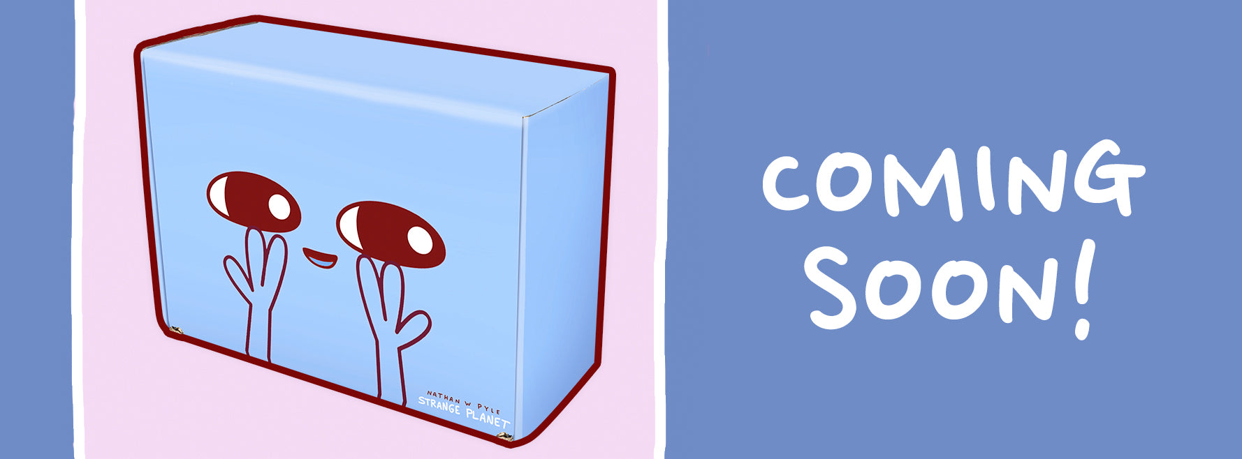 culturefly coming soon banner of strange planet