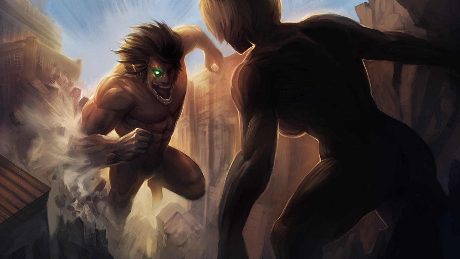 Epic Anime Fight Scene