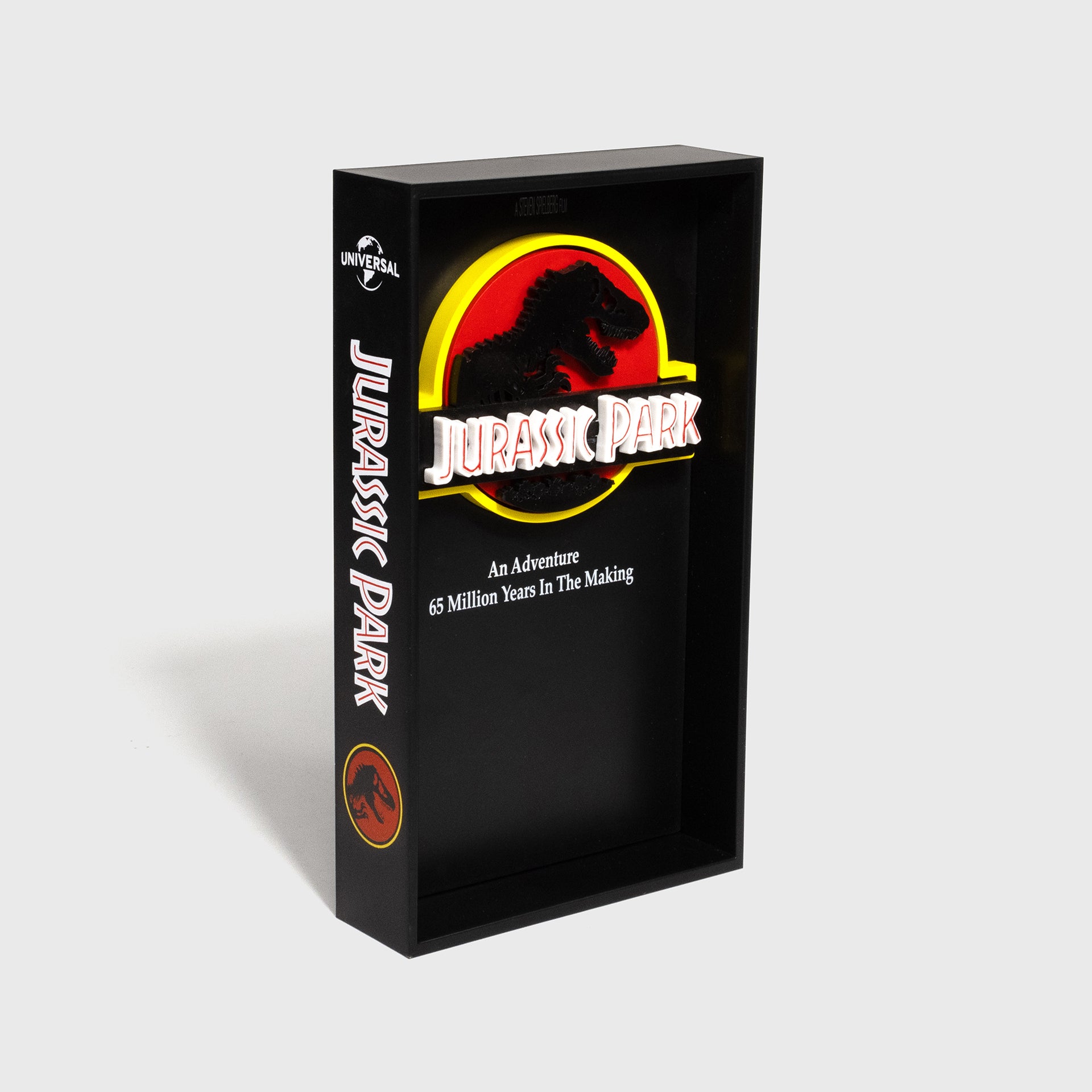 jurassic park 3deep. Image: Jurassic Park logo. text: jurassic park an adventure 65 million years in the making.