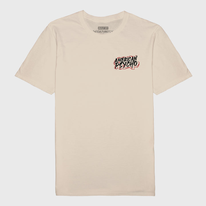 american psycho batemane pocket tee front
