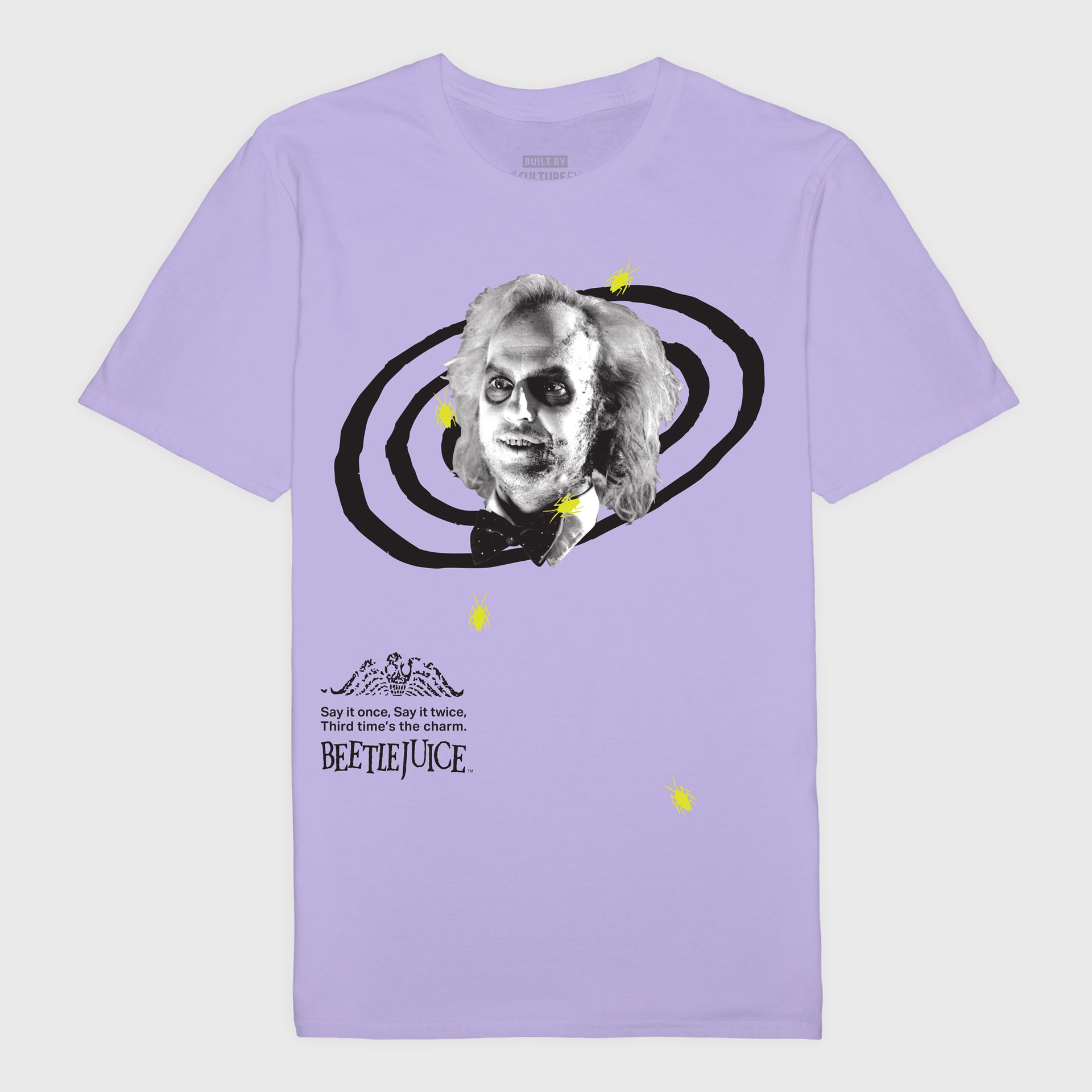 Say It Once, Say It Twice Purple Tee
