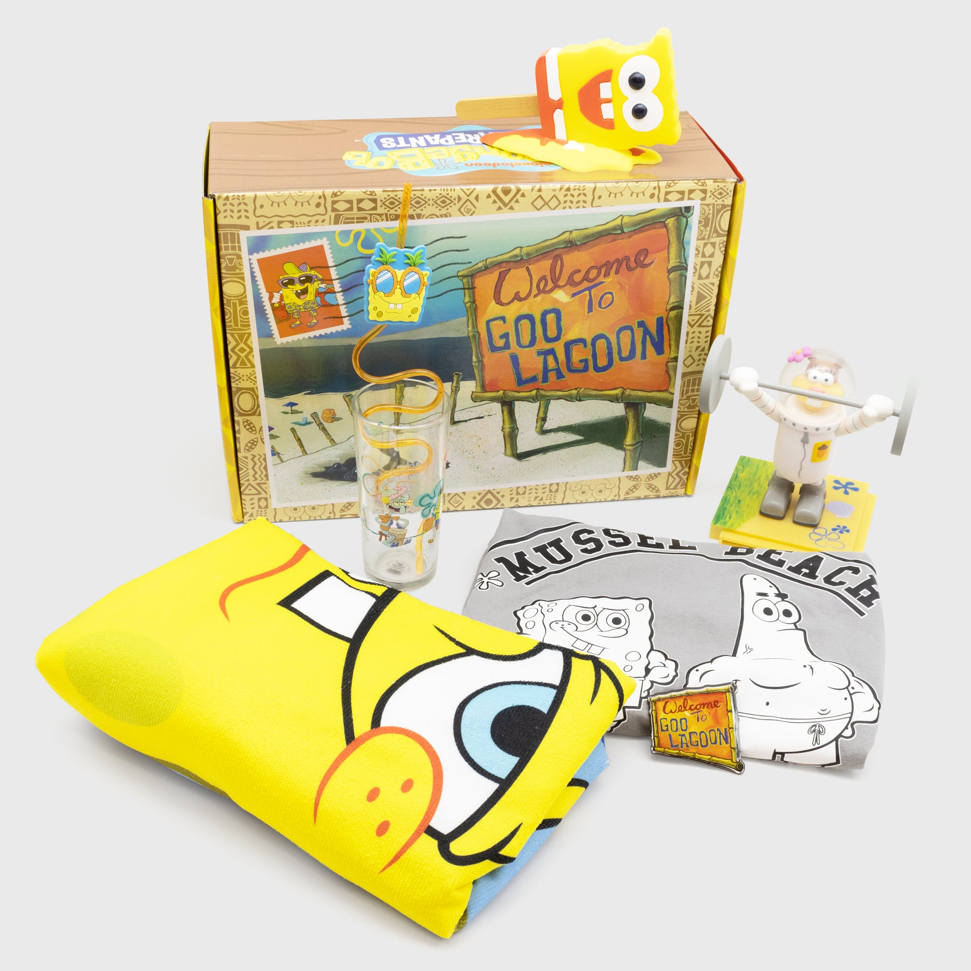 spongebob squarepants goo lagoon full box
