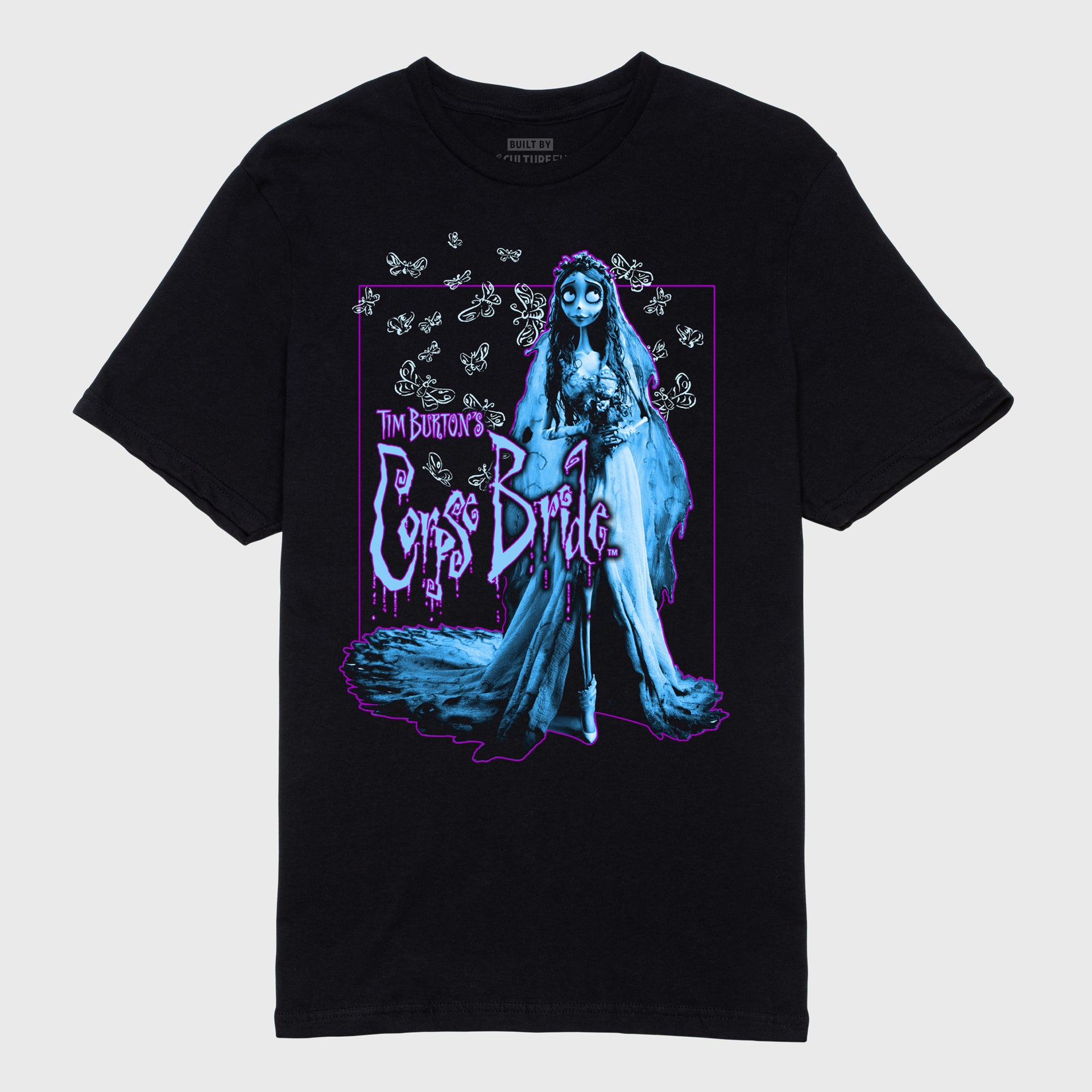 tim burton's corpse bride emily black tshirt