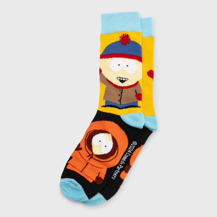 stan crew socks. kenny on bottom. 