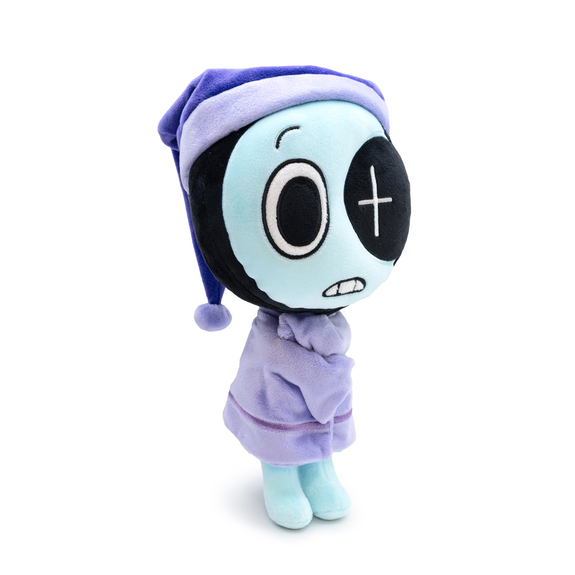 astro plush standing facing towards the right