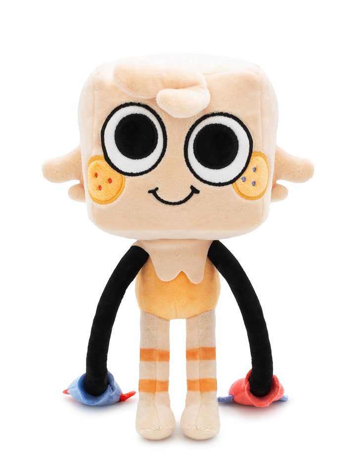 Goob plush standing facing forward