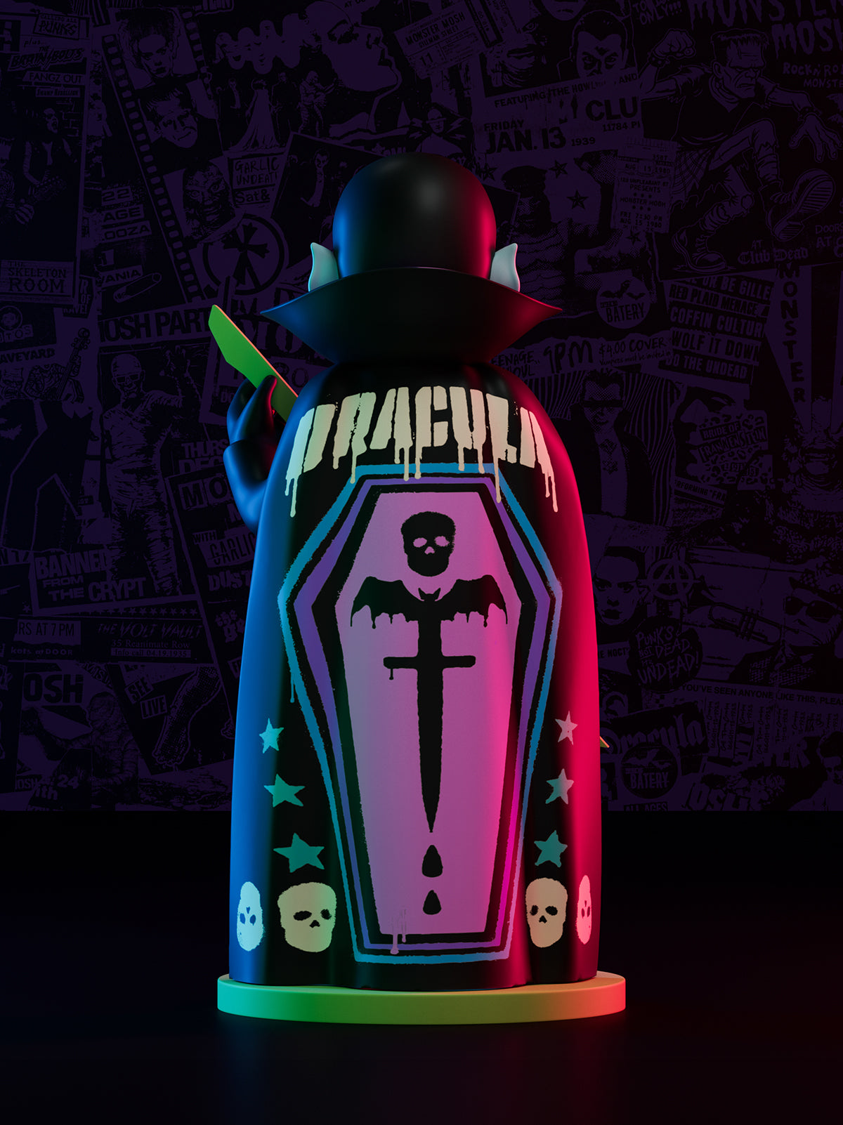 Monster Mosh - Universal Monsters X Lineham 4 Figure Set (Pre-Order)