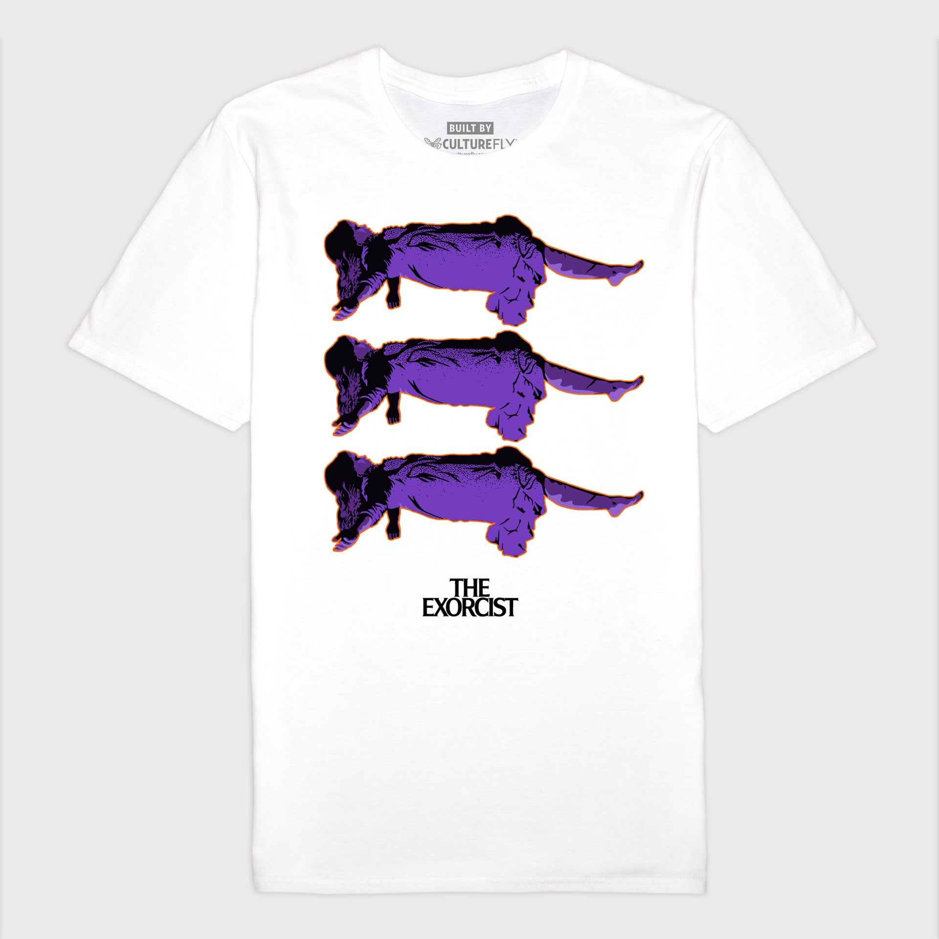 white exorcist exorcism tshirt