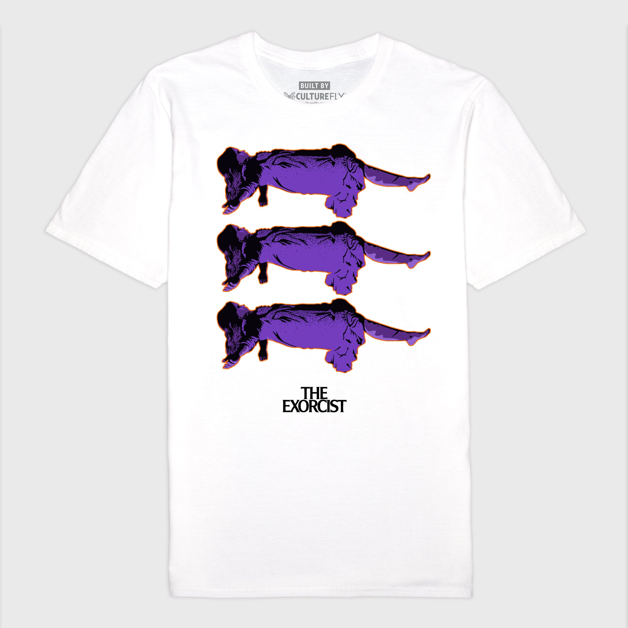 white exorcist exorcism tshirt