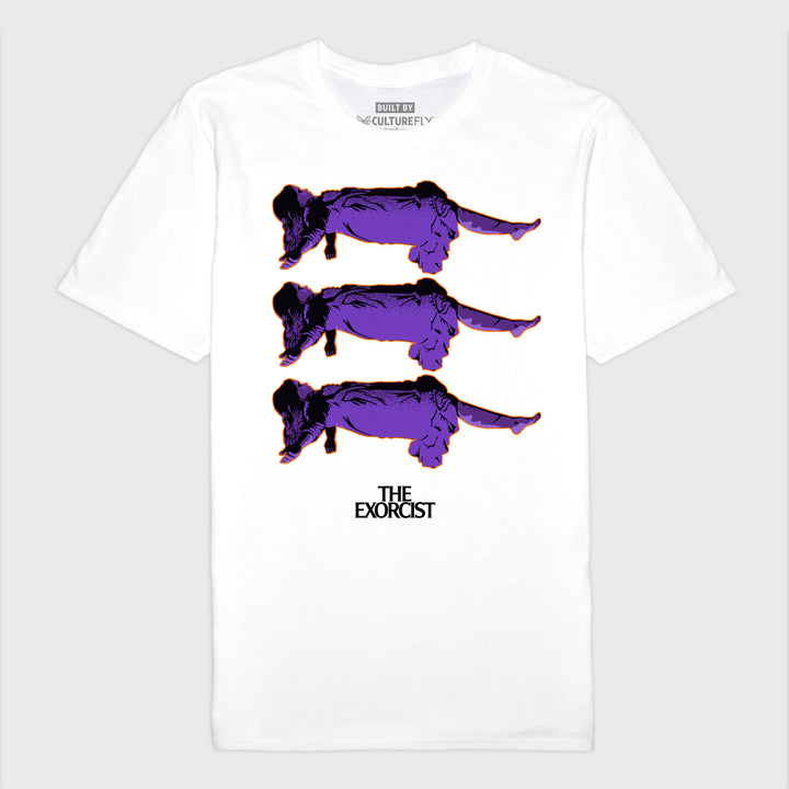 white exorcist exorcism tshirt