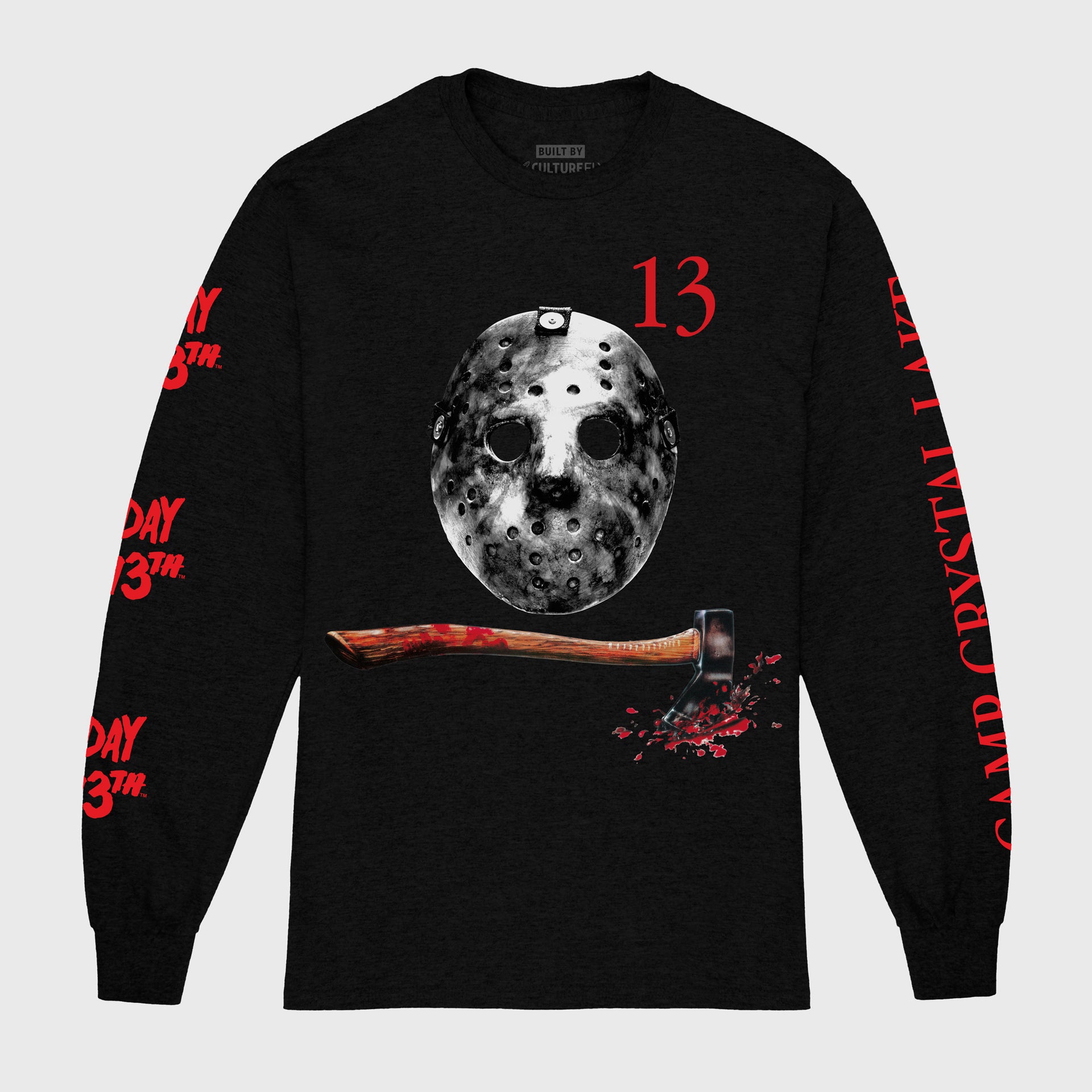 Camp Crystal Lake Long Sleeve Tee front