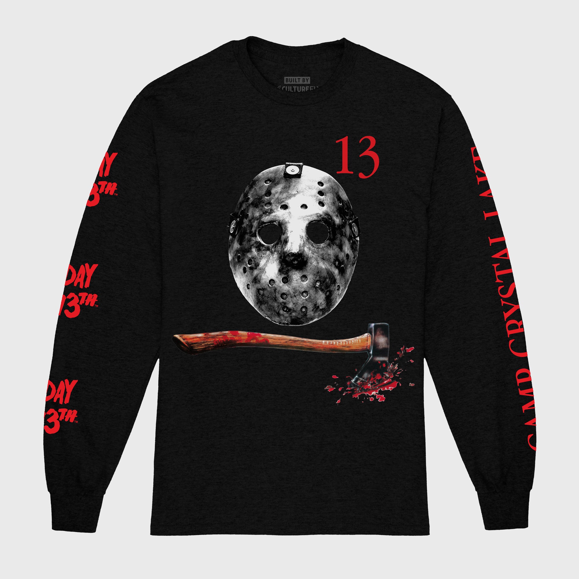 Camp Crystal Lake Long Sleeve Tee front