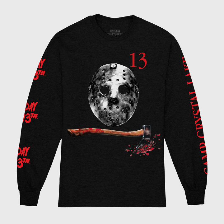 Camp Crystal Lake Long Sleeve Tee front