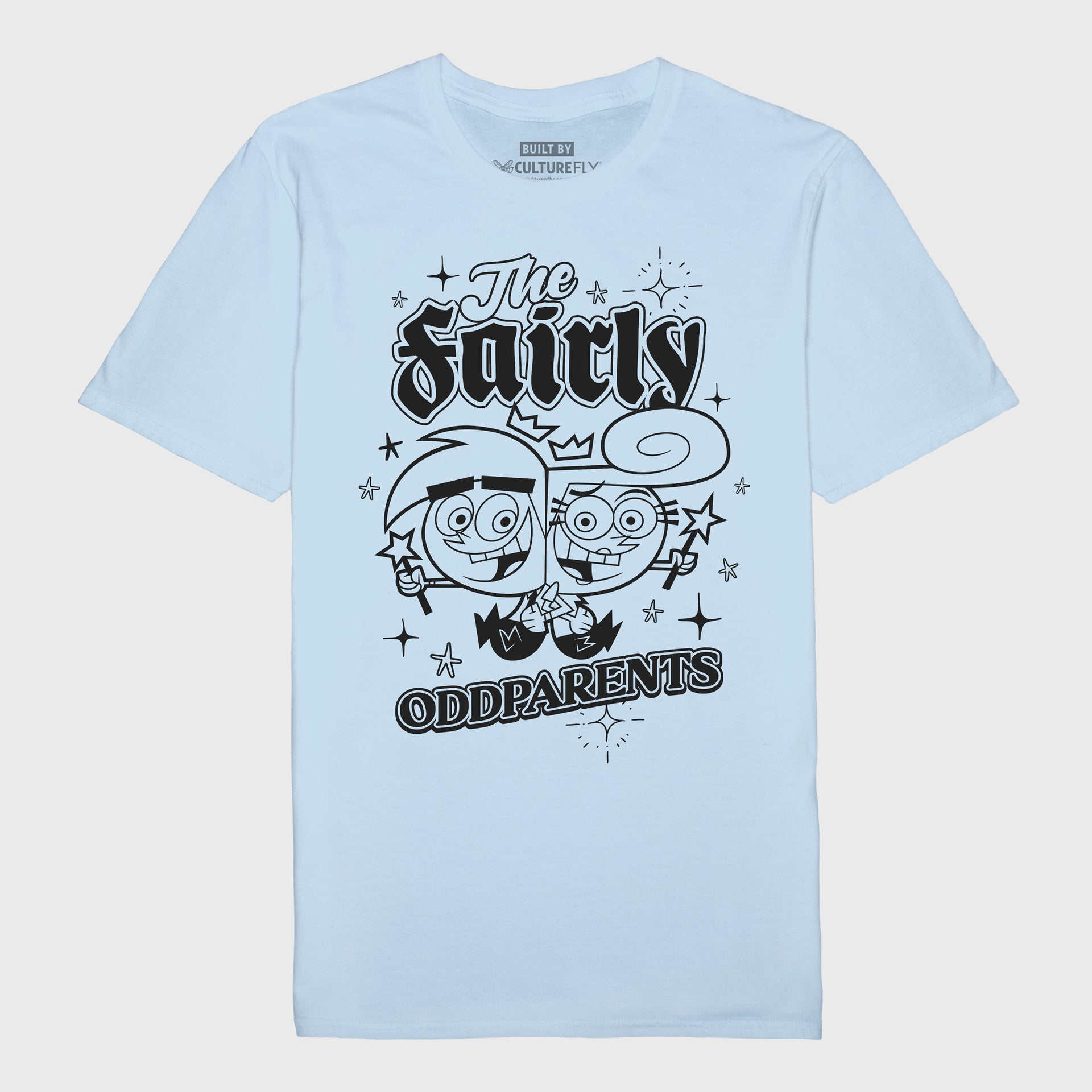 fairly odd parents nickelodeon light blue tshirt