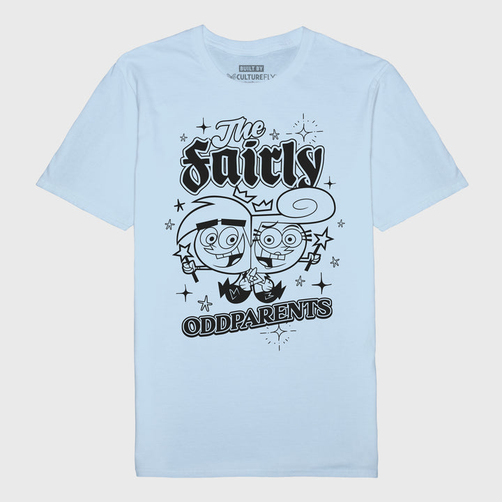 fairly odd parents nickelodeon light blue tshirt
