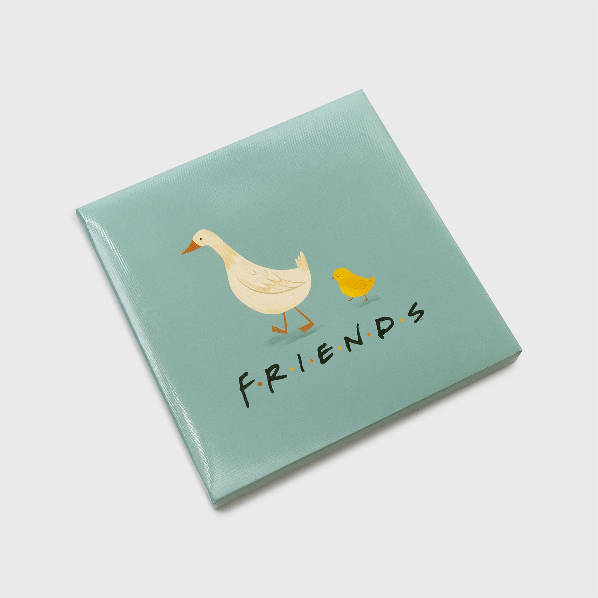 chick and duck canvas print