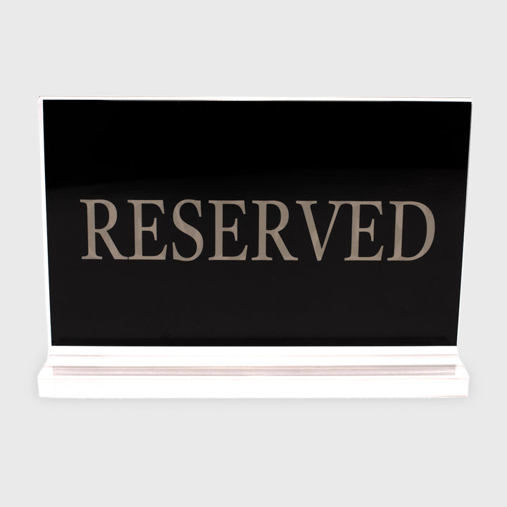 reserved sign
