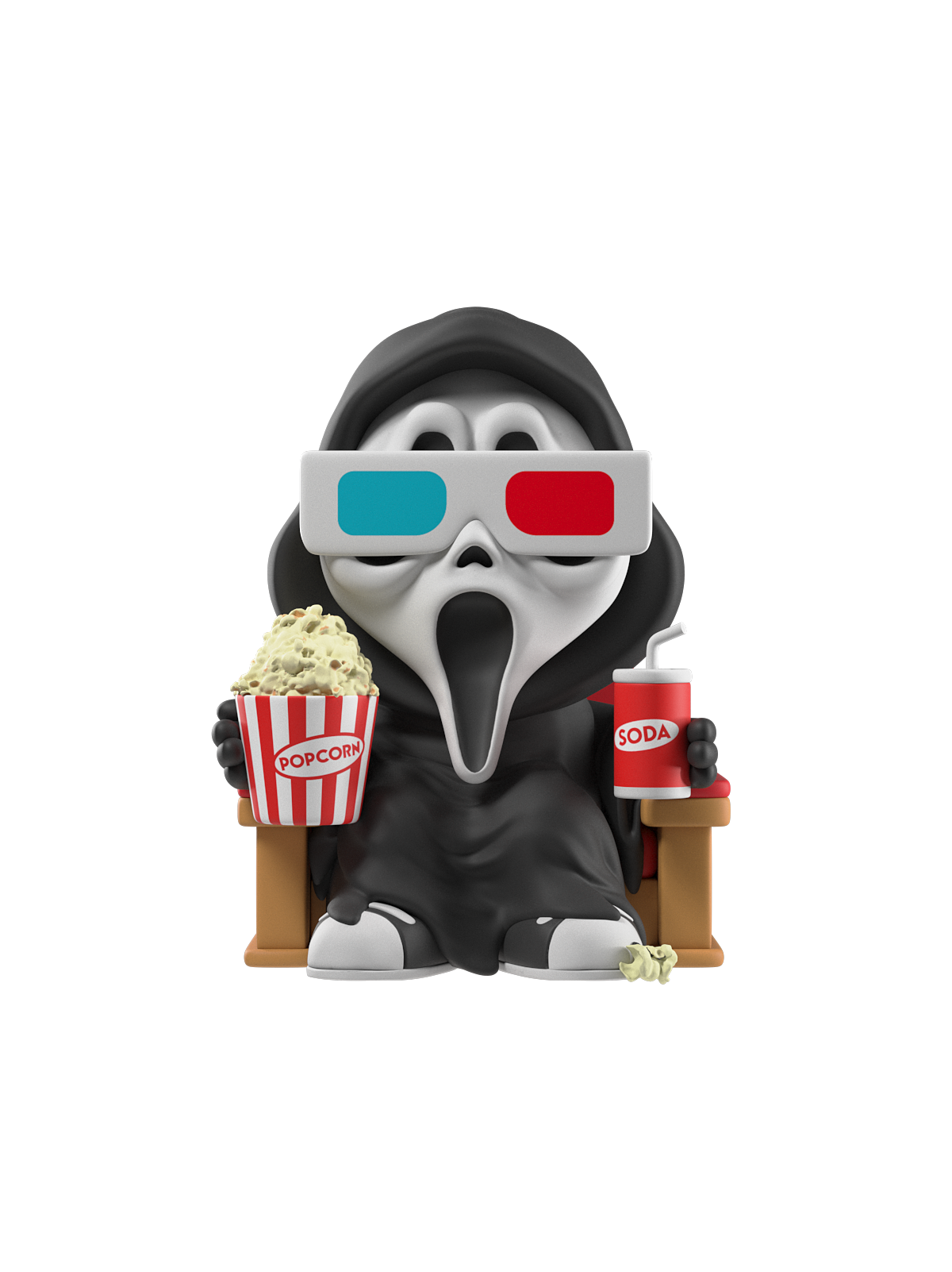 Ghostface - Ghostfaces In Different Places Artist Mystery Mini Vinyl Figures