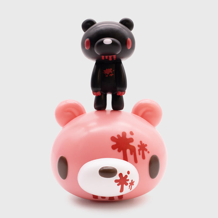gloomy bear smols. all black variant.