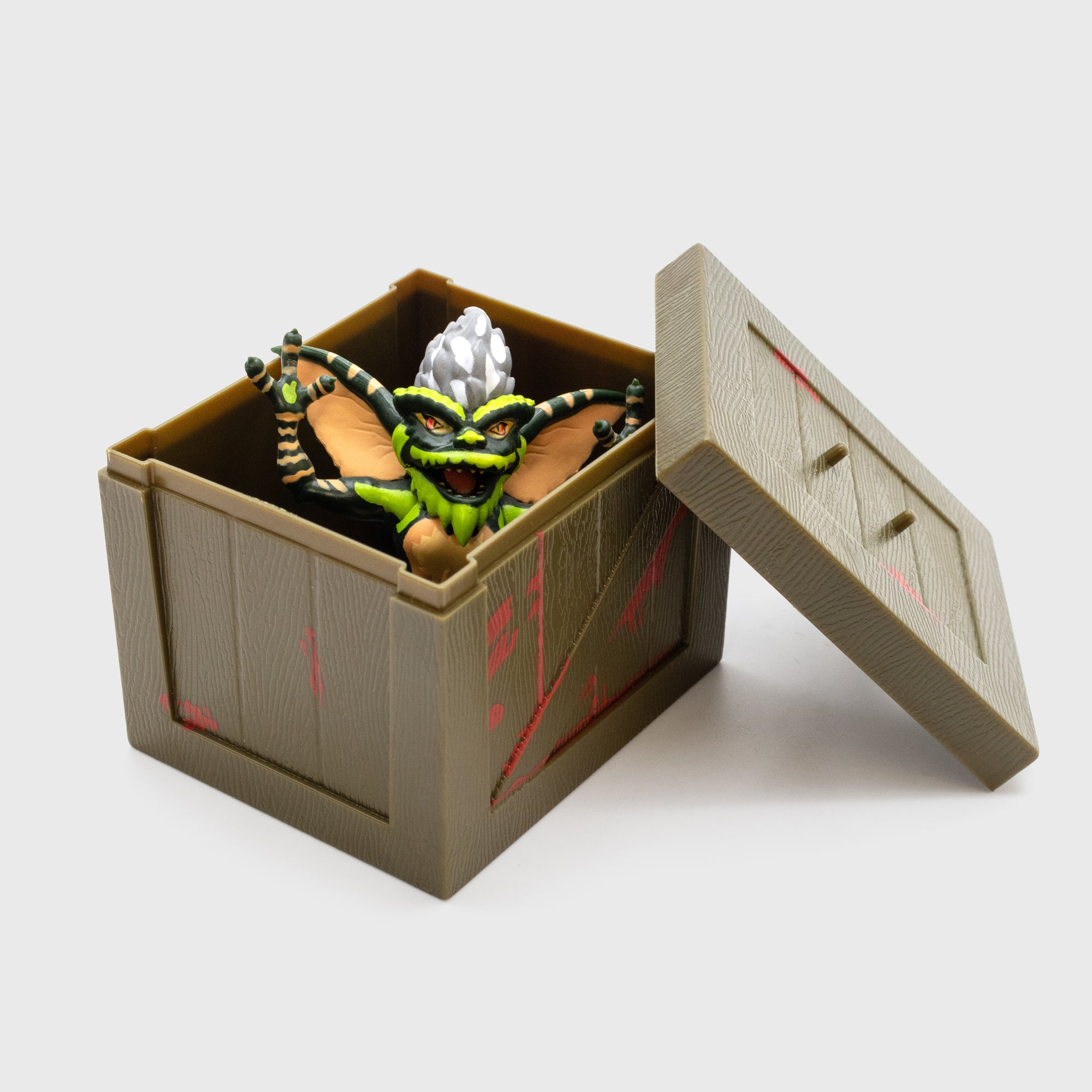 gremlins stripe smol in box packaging.