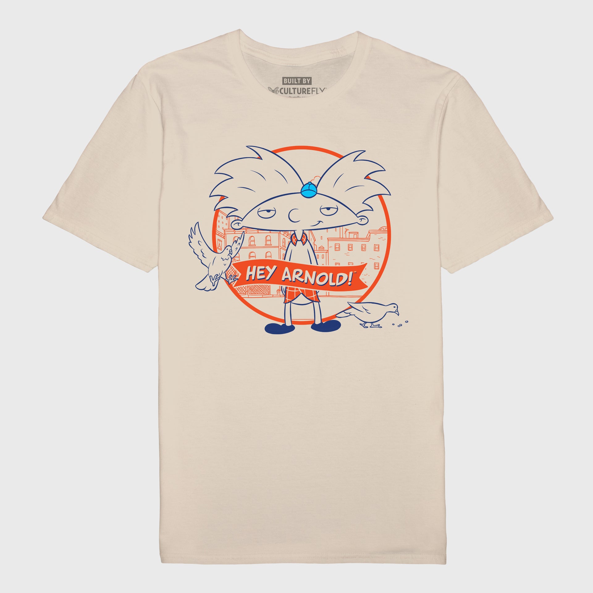 hey arnold pigeons tshirt