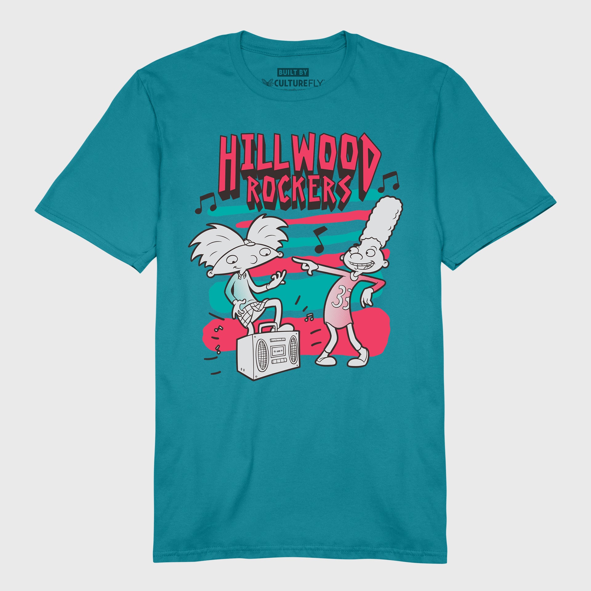 hey arnold hill wood rockers tshirt
