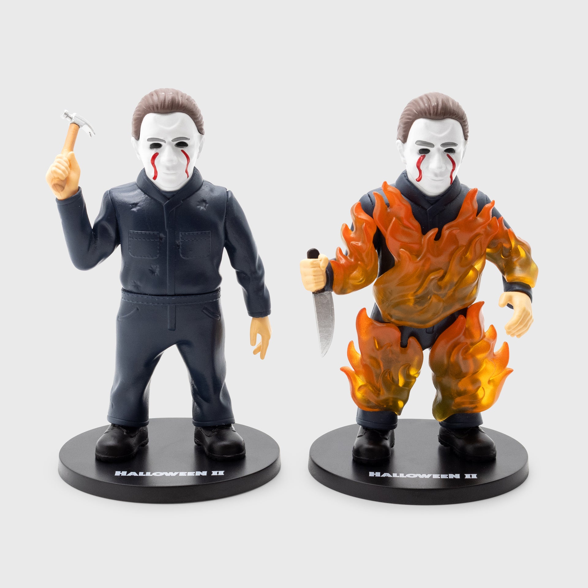 halloween II michael myers vinyl figures set