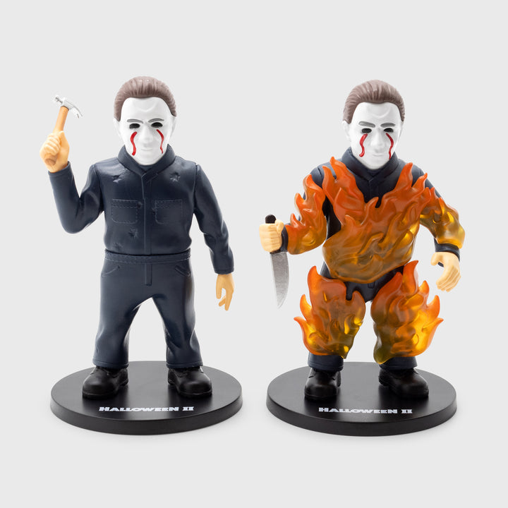 halloween II michael myers vinyl figures set