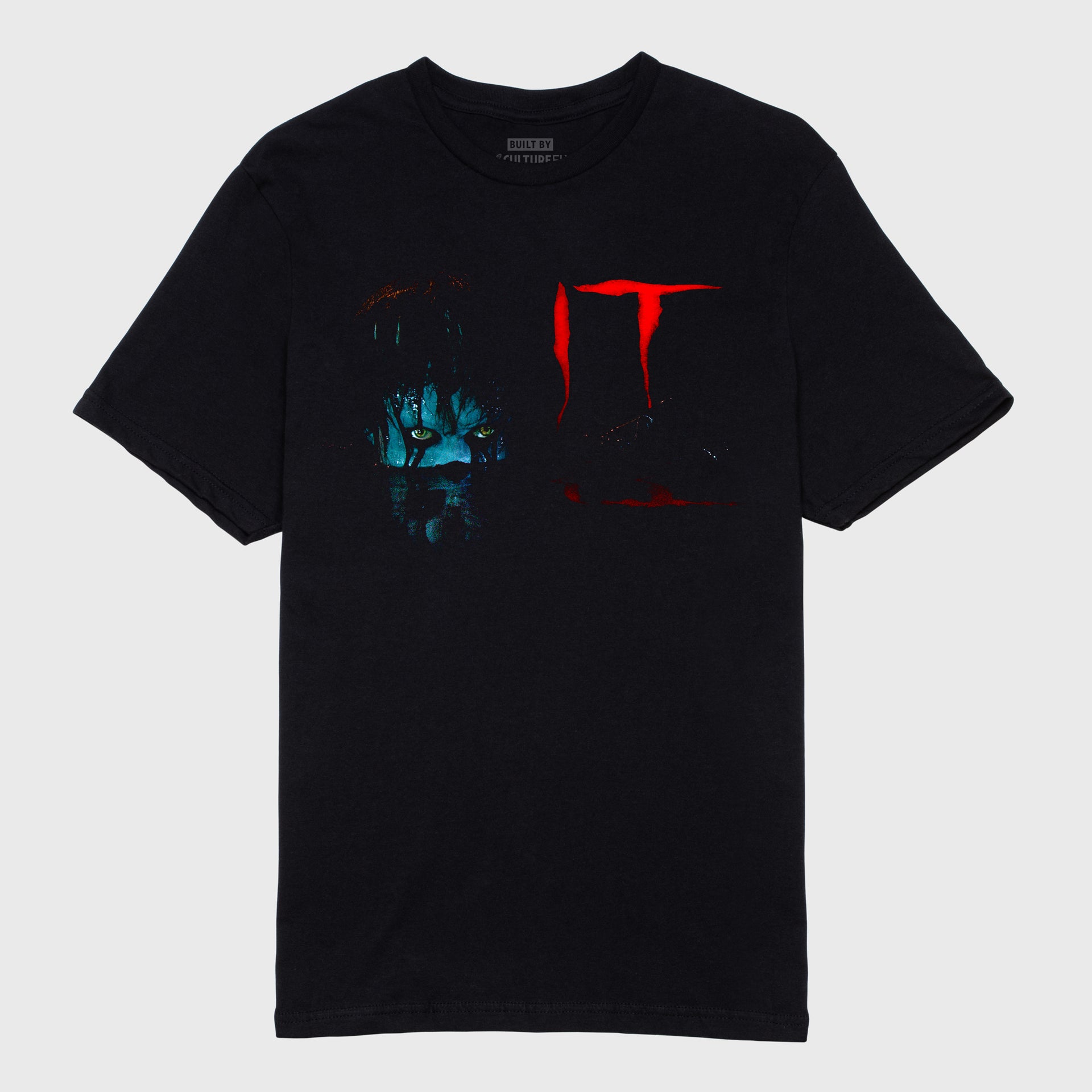 pennywise float it black tshirt