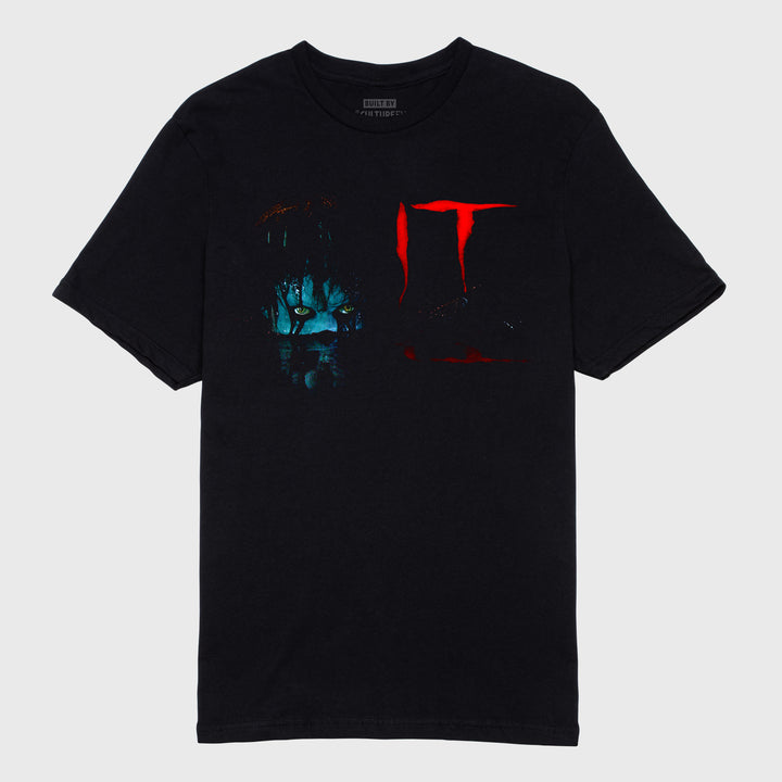 pennywise float it black tshirt