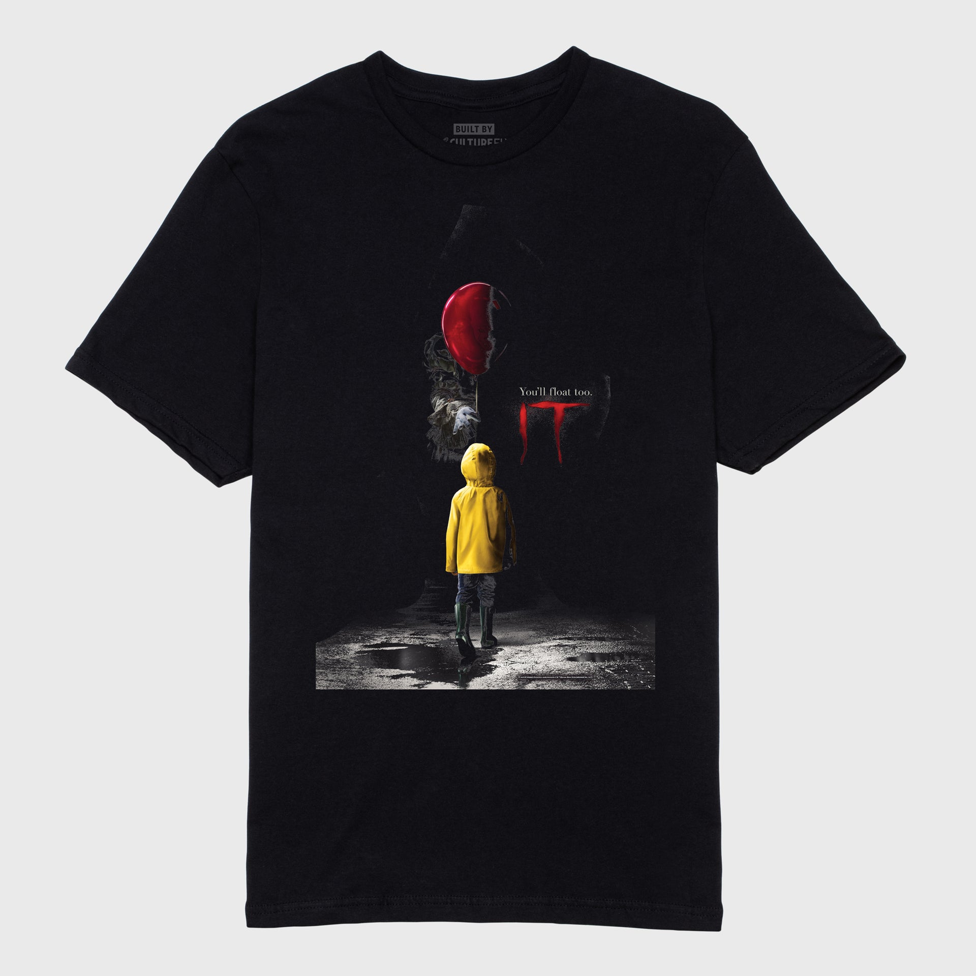 it you'll float too black tshirt