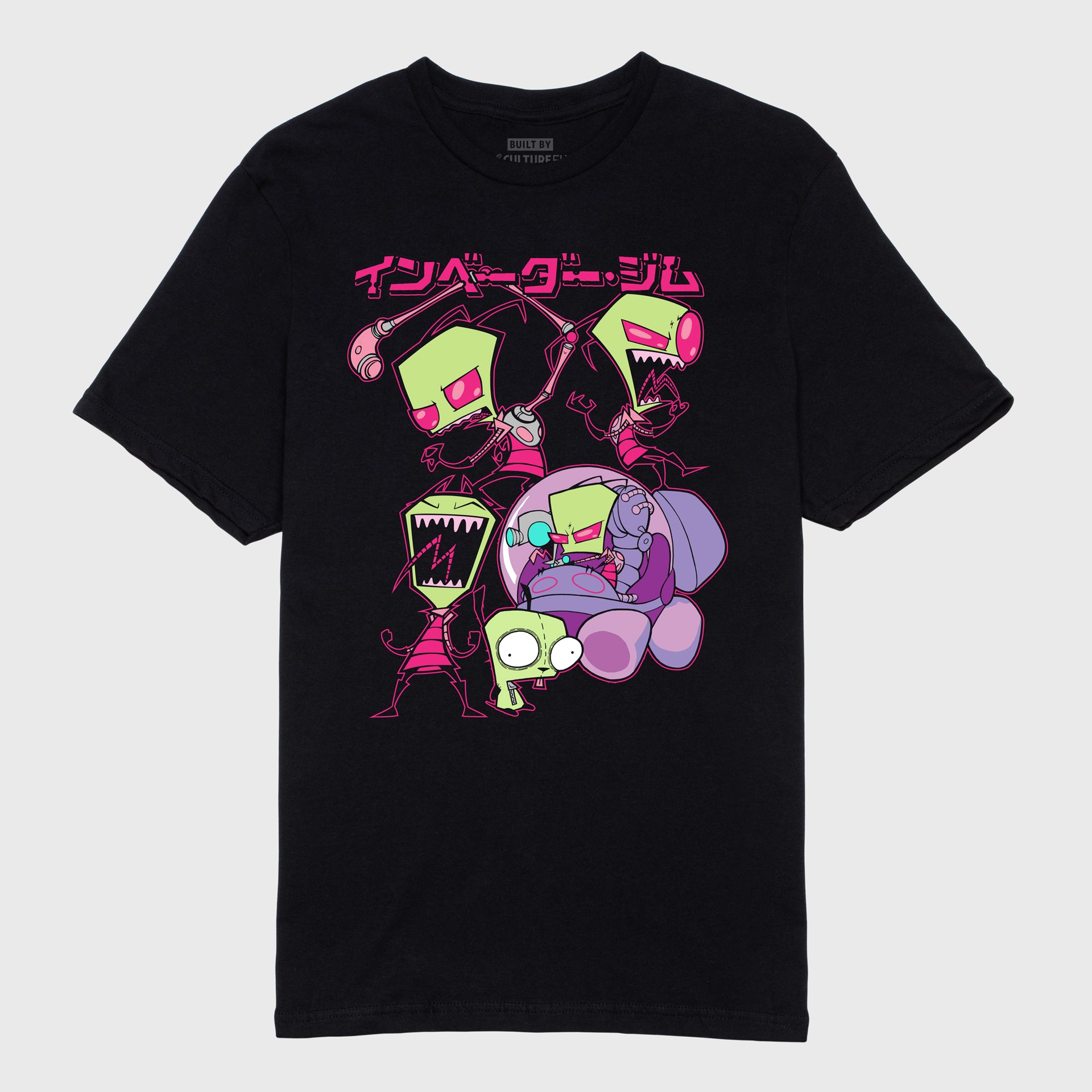 invader zim kanji tshirt
