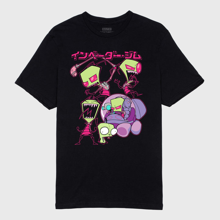 invader zim kanji tshirt