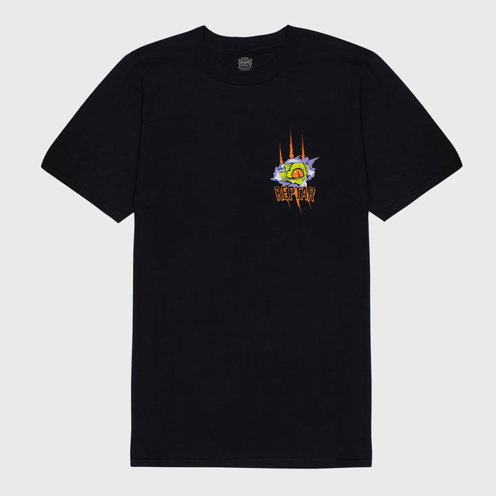 james groman reptar black tee front