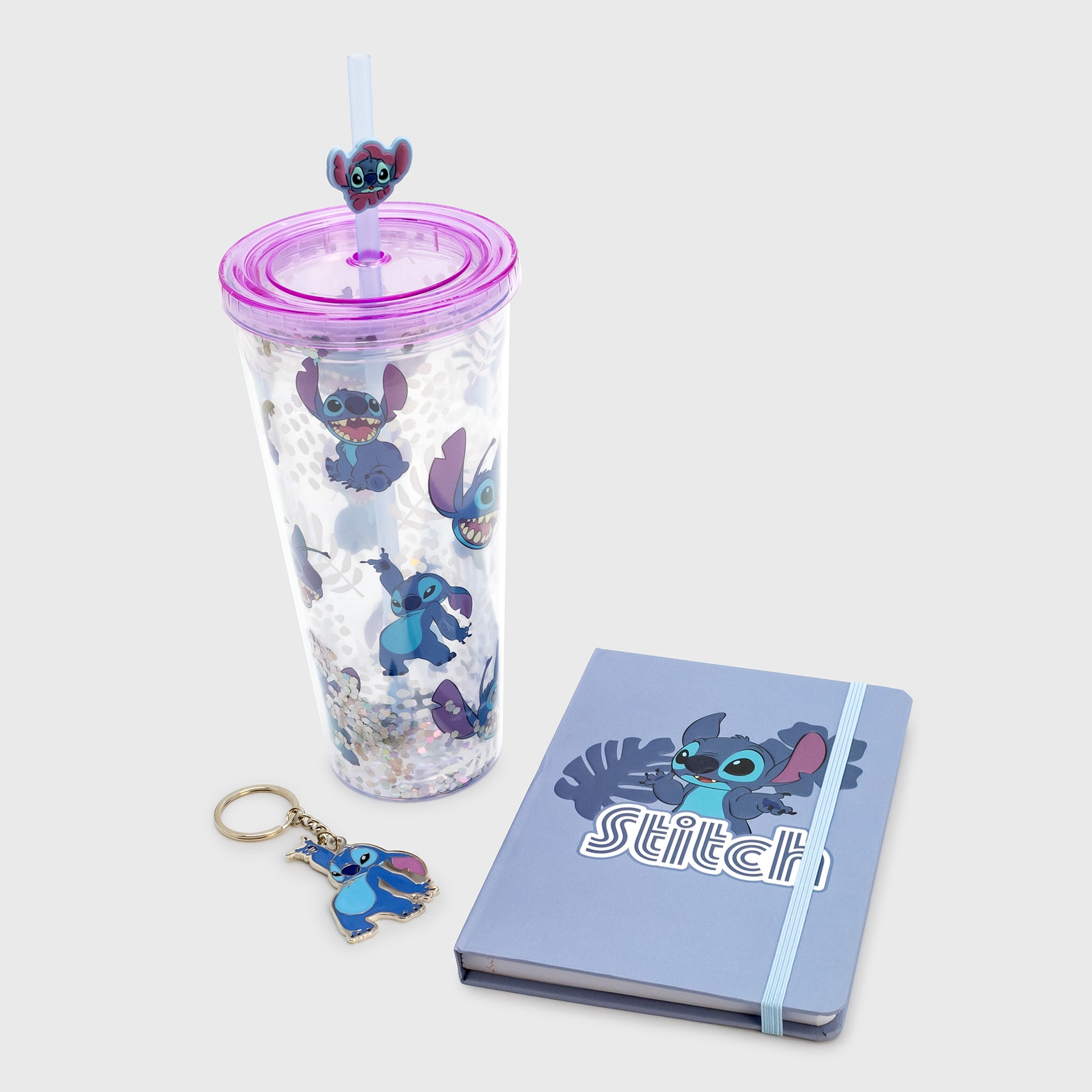 stitch bundle. tumbler, keychain, notebook