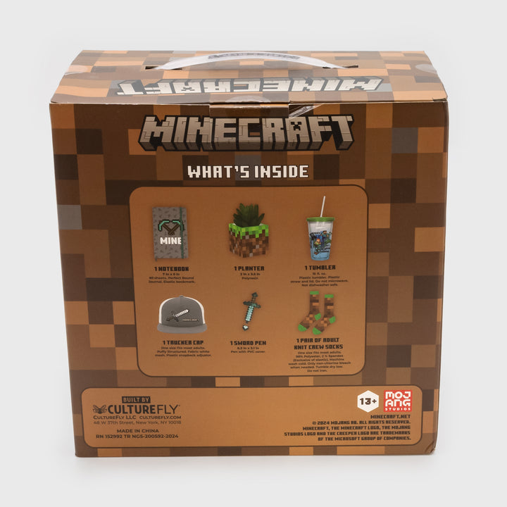back of box packaging. shows all items inside.