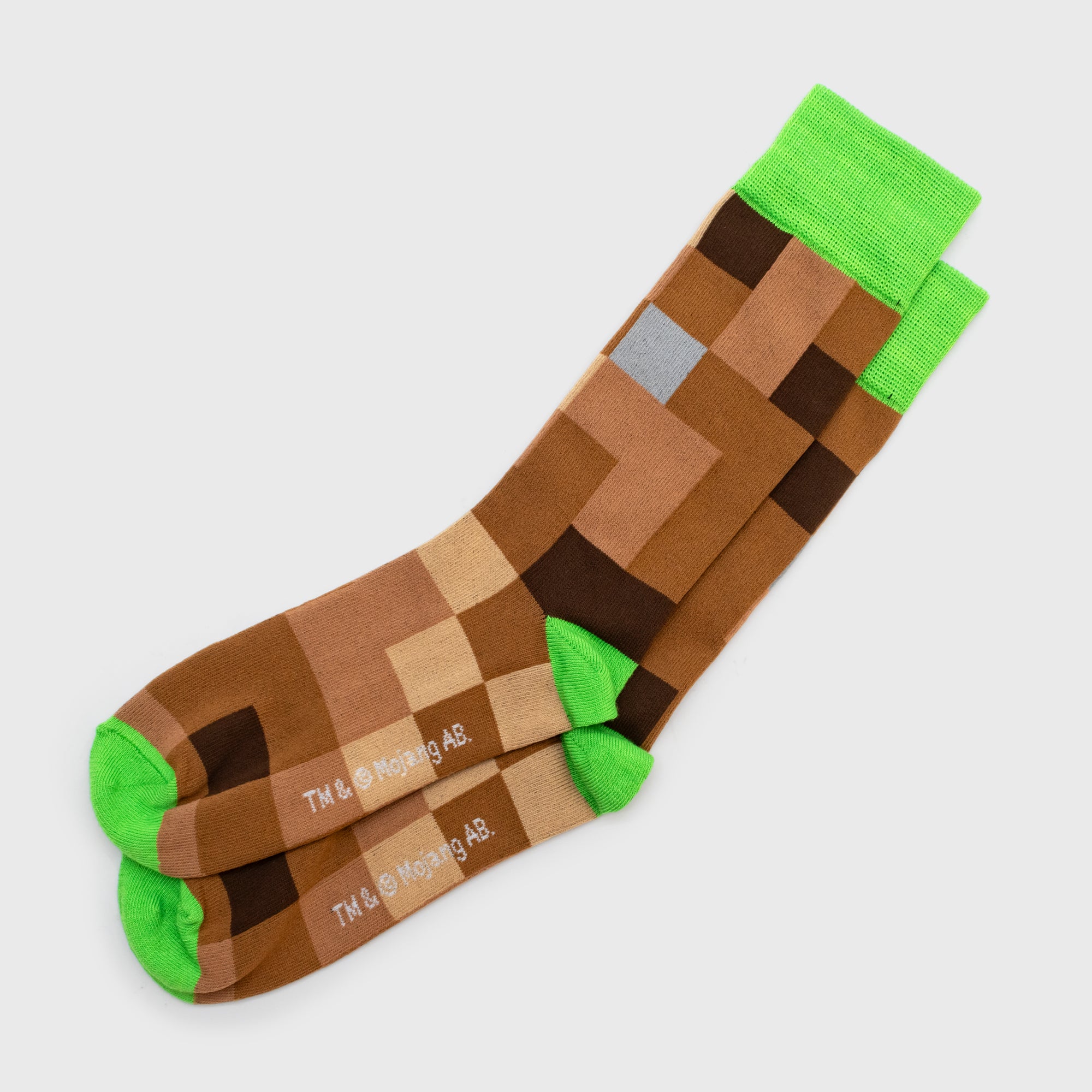 crew socks with dirt pattern