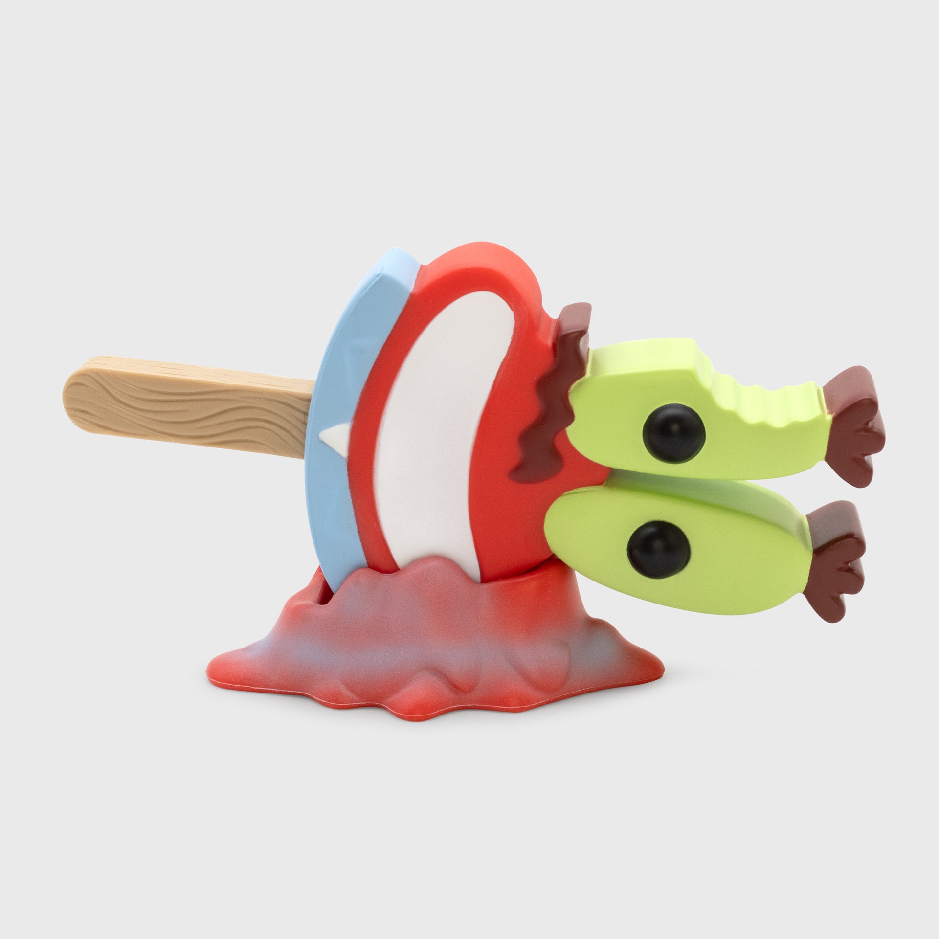 mr. krabs meltz figure spongebob squarepants on side on stand