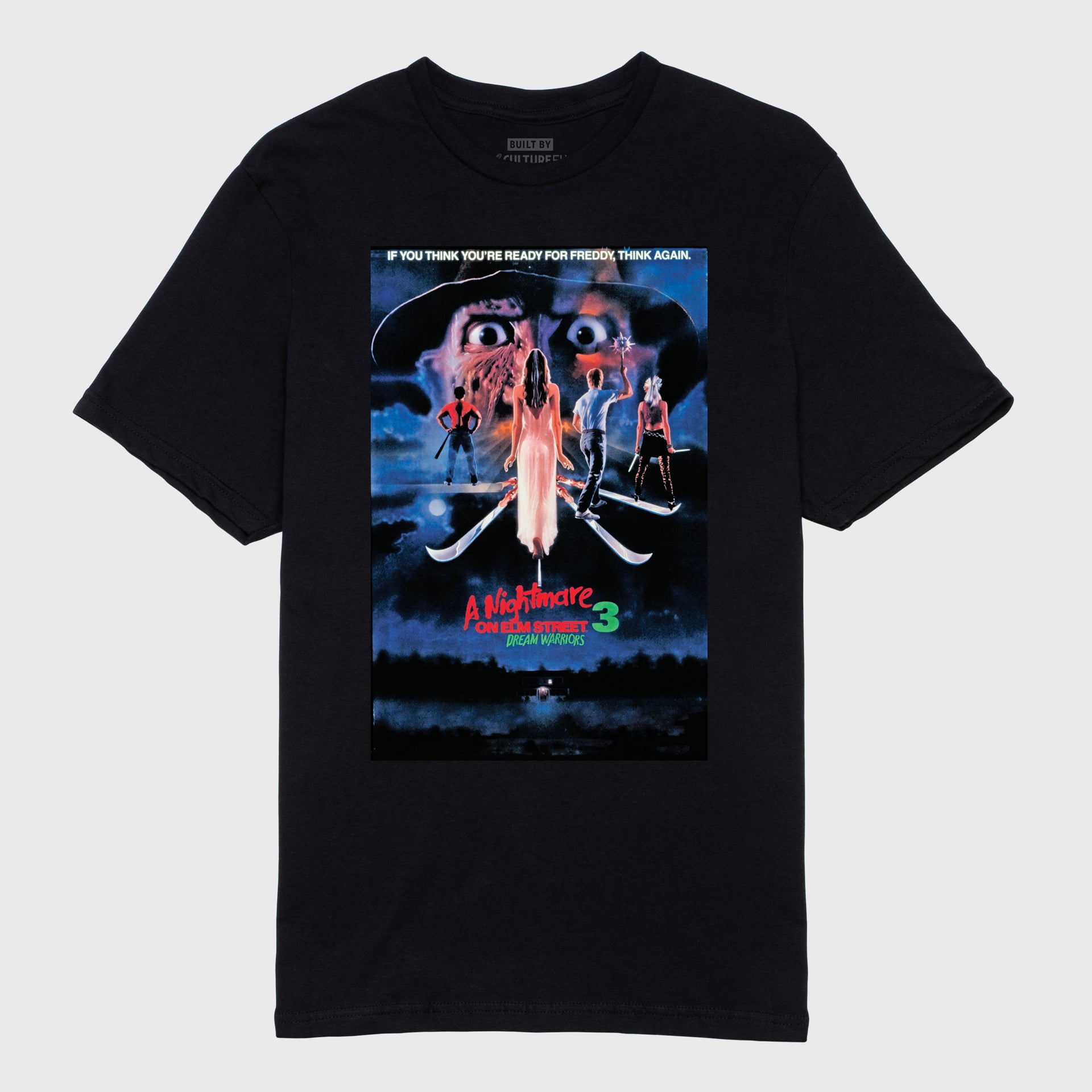 a nightmare on elm street dream warriors movie poster tee