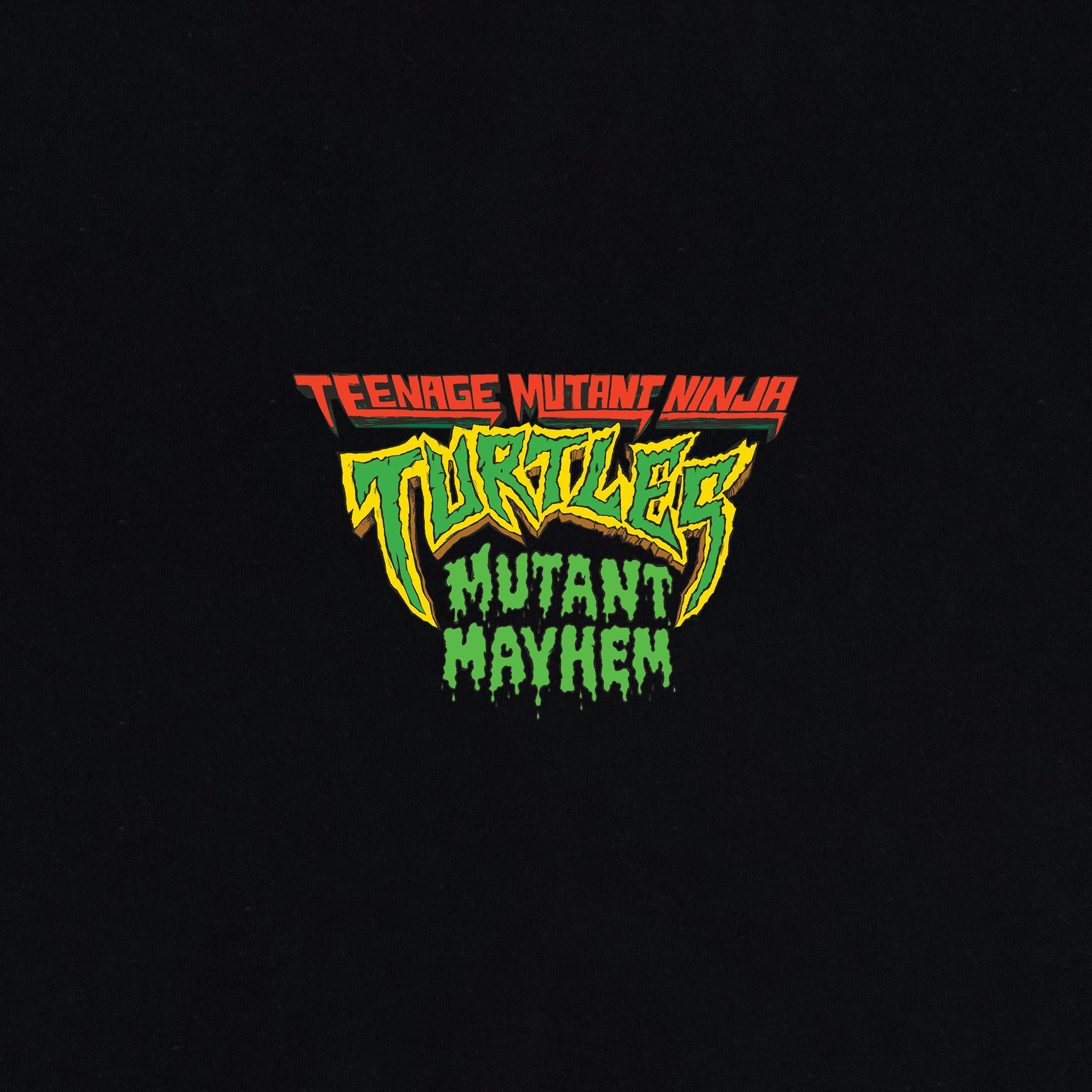 image/on front pocket of shirt: Teenage Mutant Ninja Turtles Mutant Mayhem