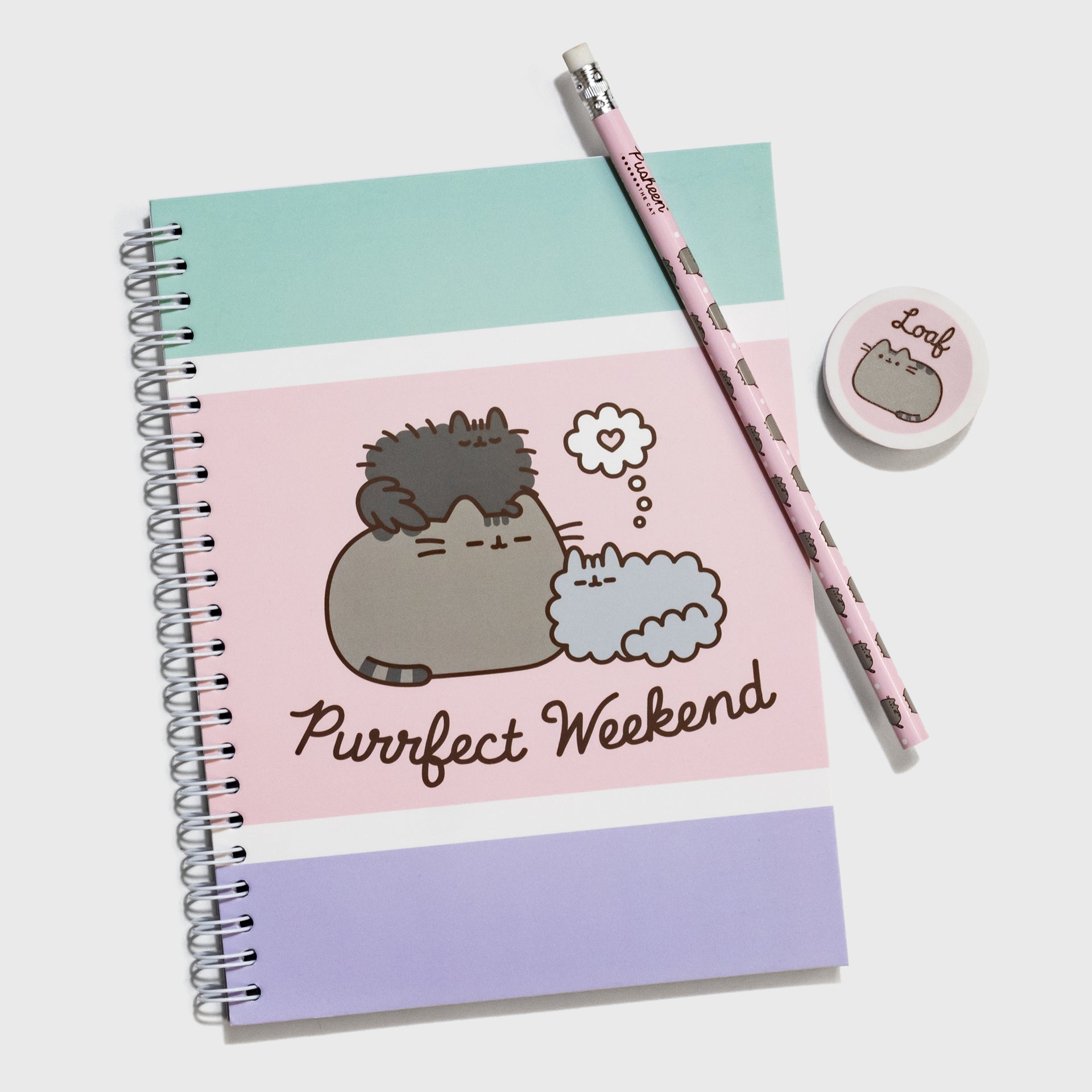 pusheen stationary bundle full contents
