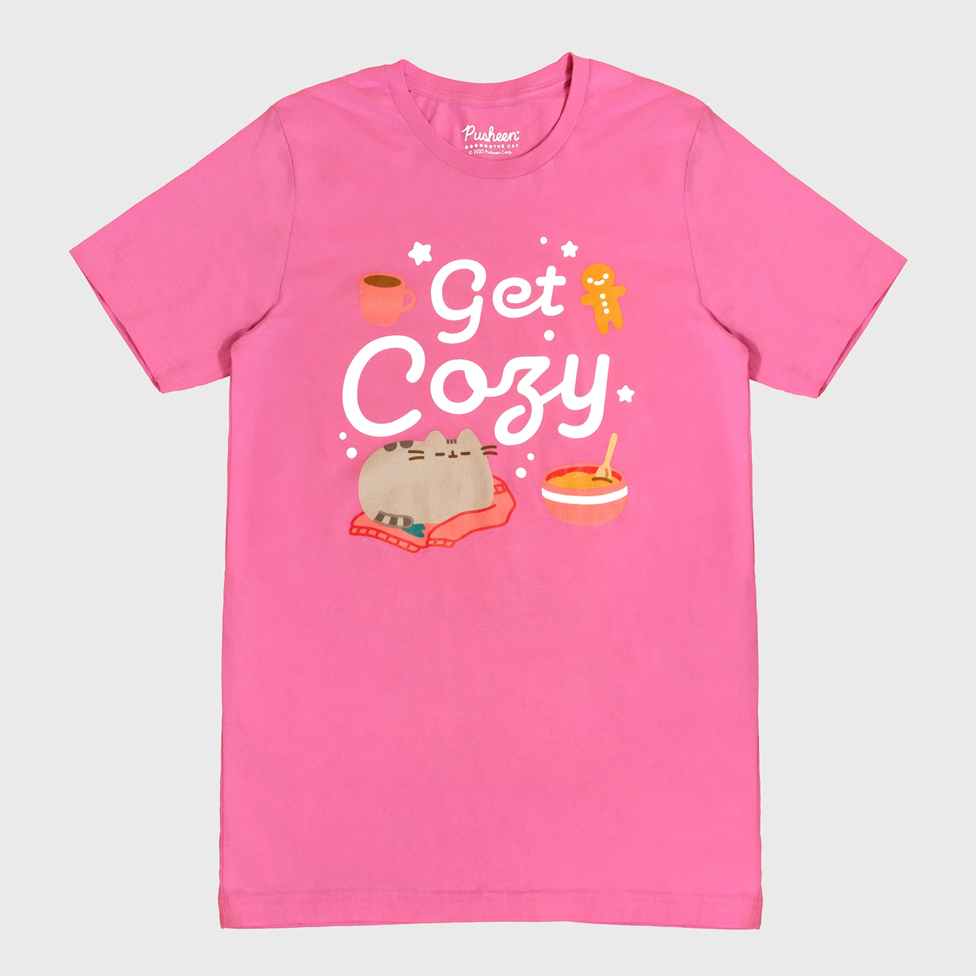 pusheen get cozy tee
