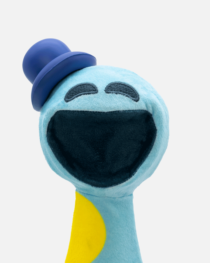 doey the doughman plush hat, magnetic on top in three places.